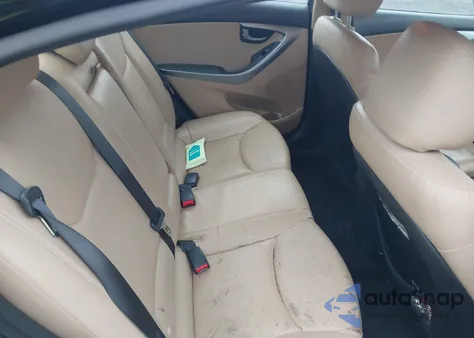 2012 Hyundai Elantra Limited (Ulsan Plant) из США, поврежденный, VIN KMHDH4AE6CU227259